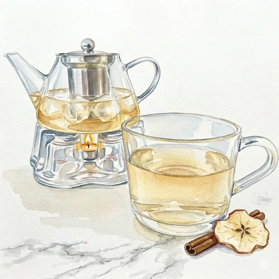 Apple Pie Tea — Oie Café & Cocktail, Antalya