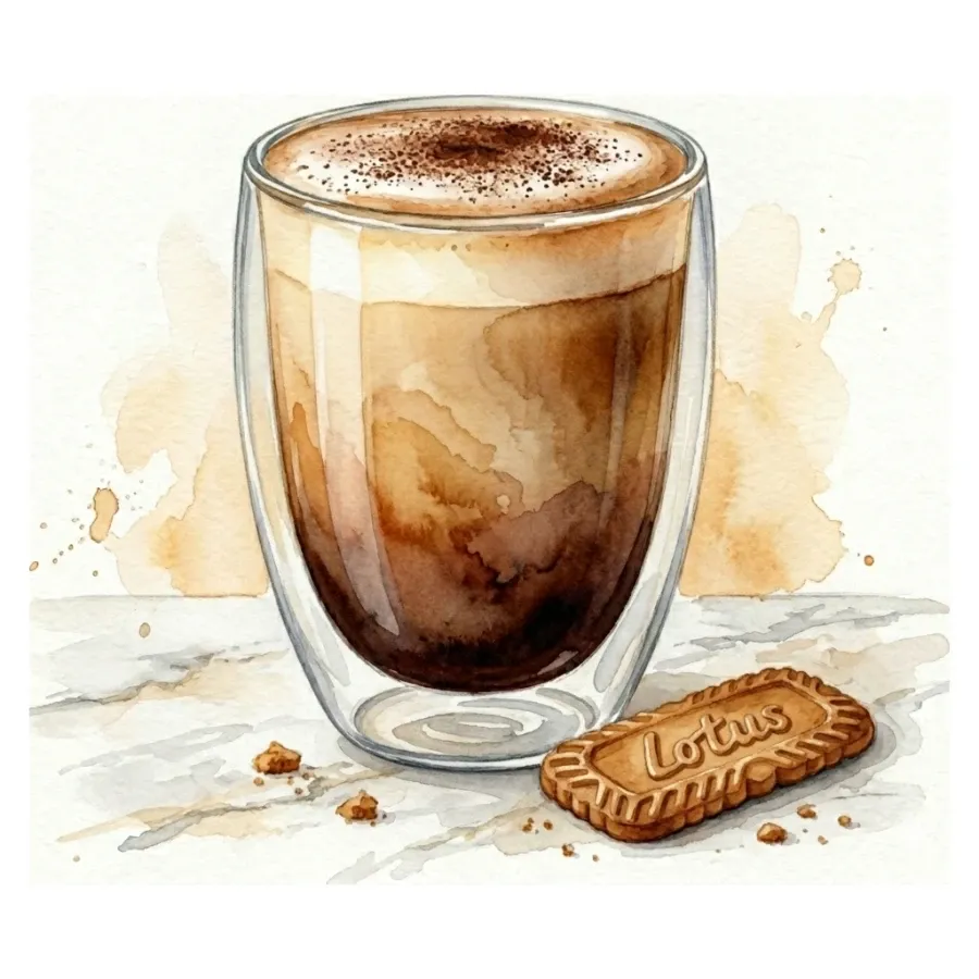 Caffé Biscoff Latte — Oie Café & Cocktail, Antalya