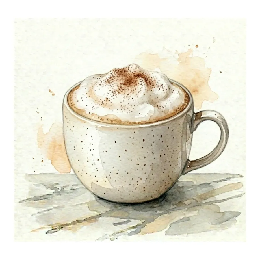 Cappuccino — Oie Café & Cocktail, Antalya