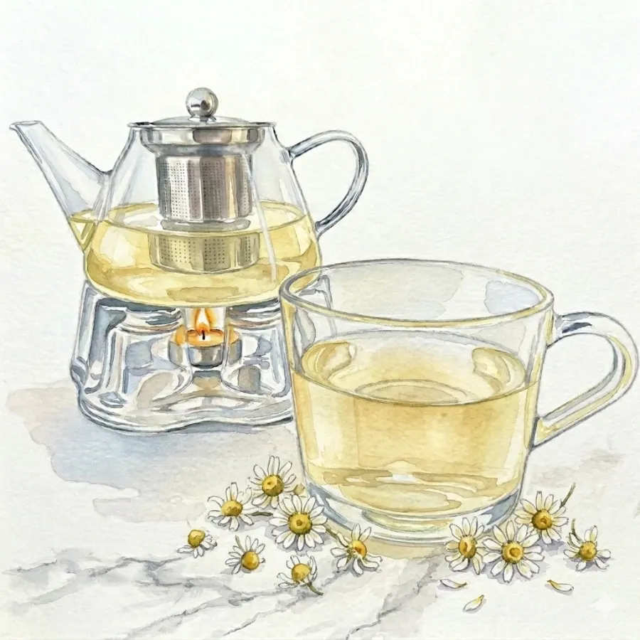 Chamomile Tea — Oie Café & Cocktail, Antalya