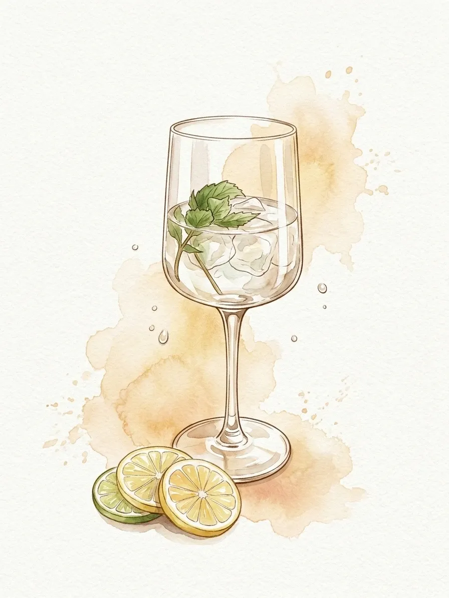 Elderflower Spritz — Oie Café & Cocktail, Antalya