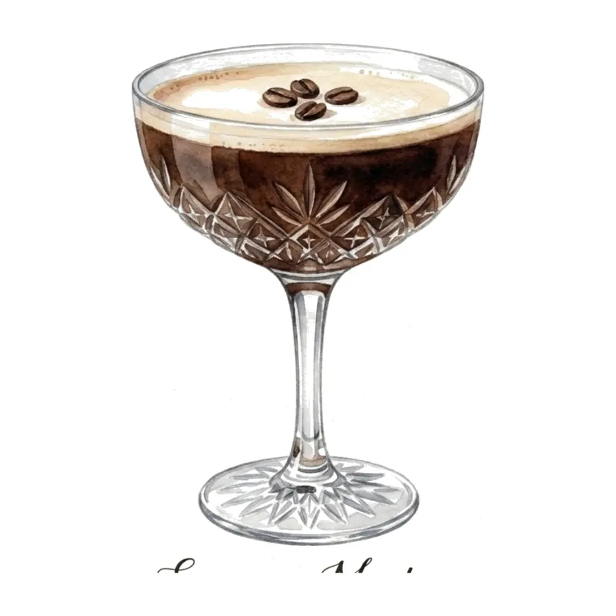 Espresso Martini — Oie Café & Cocktail, Antalya