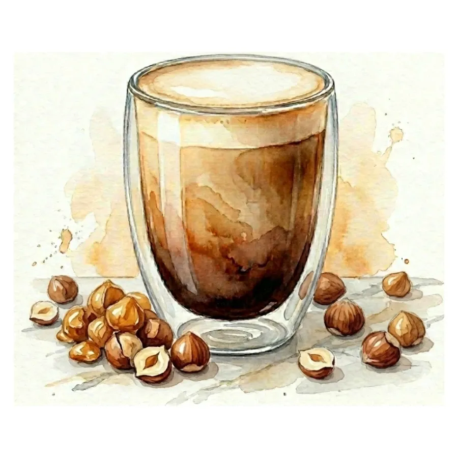 Caffé Fındık Latte — Oie Café & Cocktail, Antalya