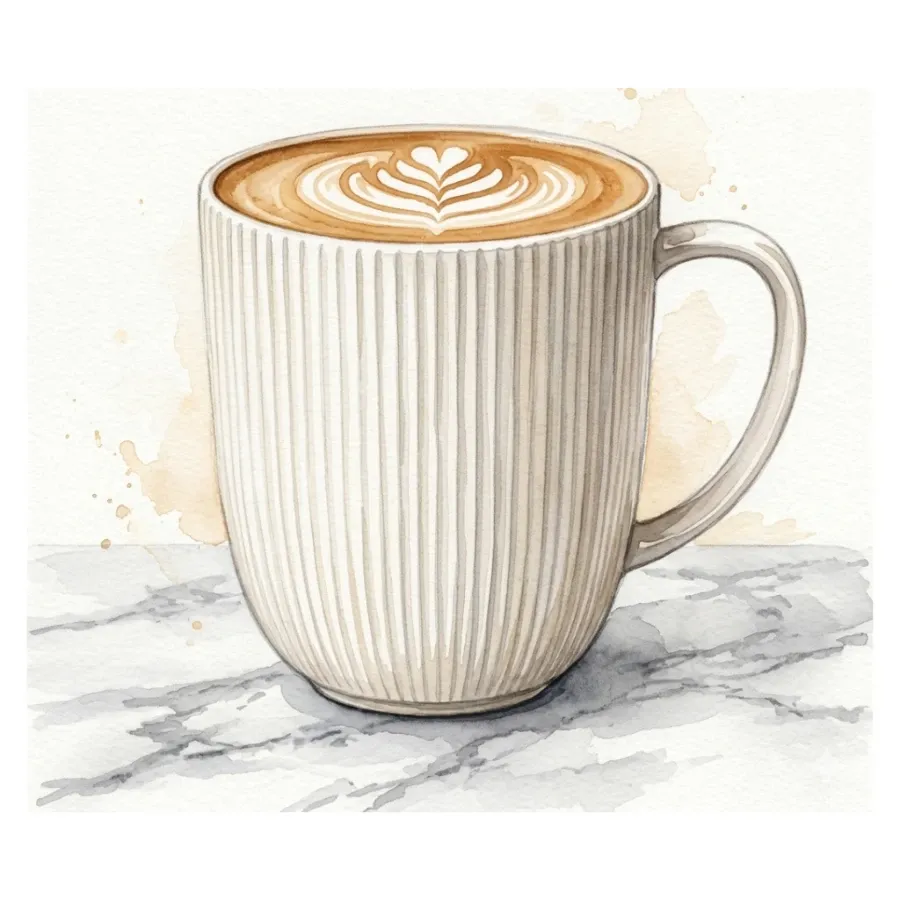 Flat White — Oie Café & Cocktail, Antalya