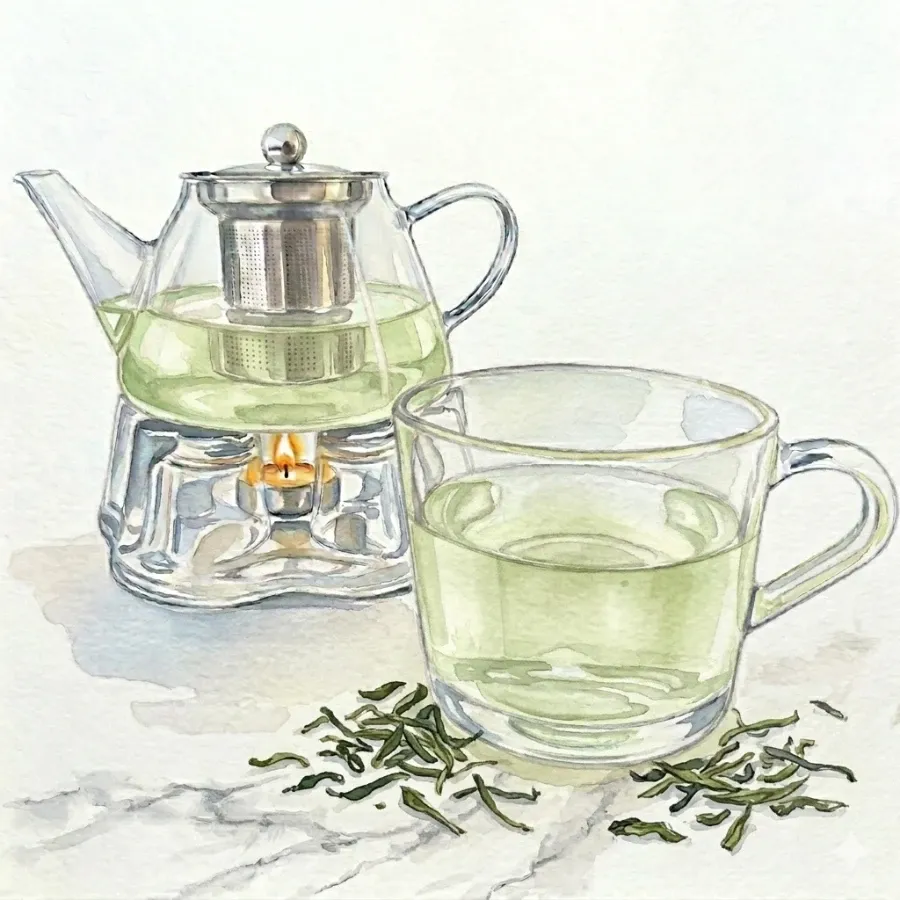 Green Tea — Oie Café & Cocktail, Antalya