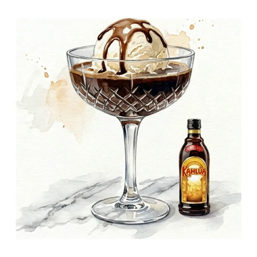 Kahlúa Affogato — Oie Café & Cocktail, Antalya