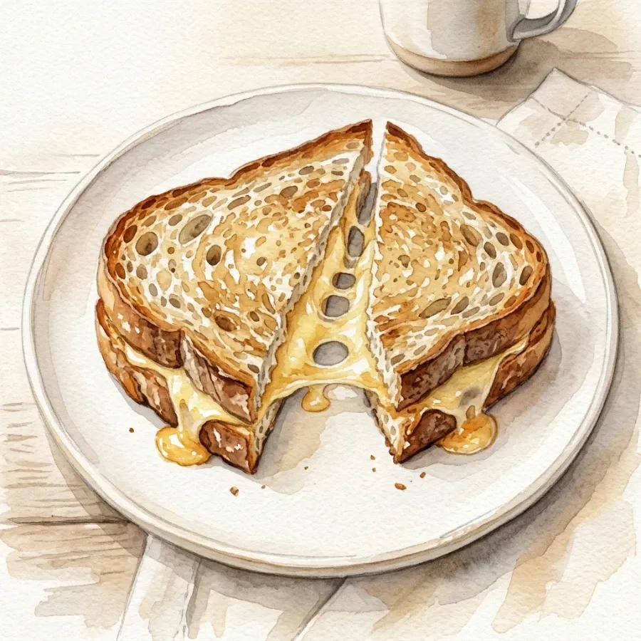 Kaşarlı Tost — Oie Café & Cocktail, Antalya