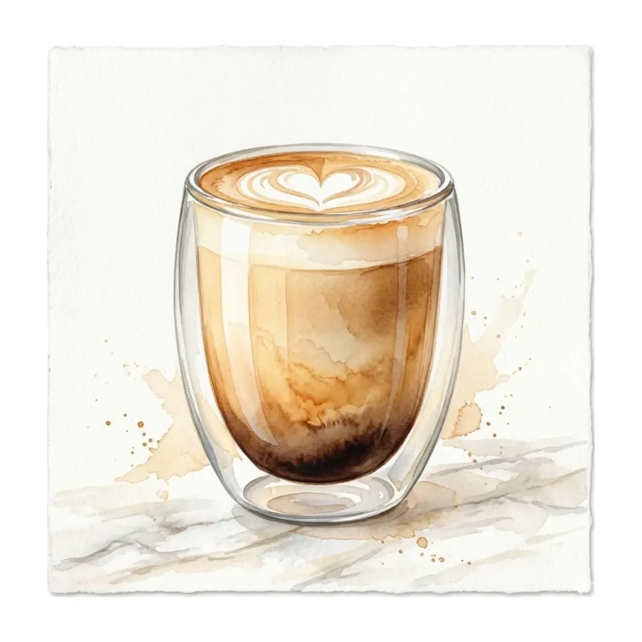 Caffé Latte — Oie Café & Cocktail, Antalya