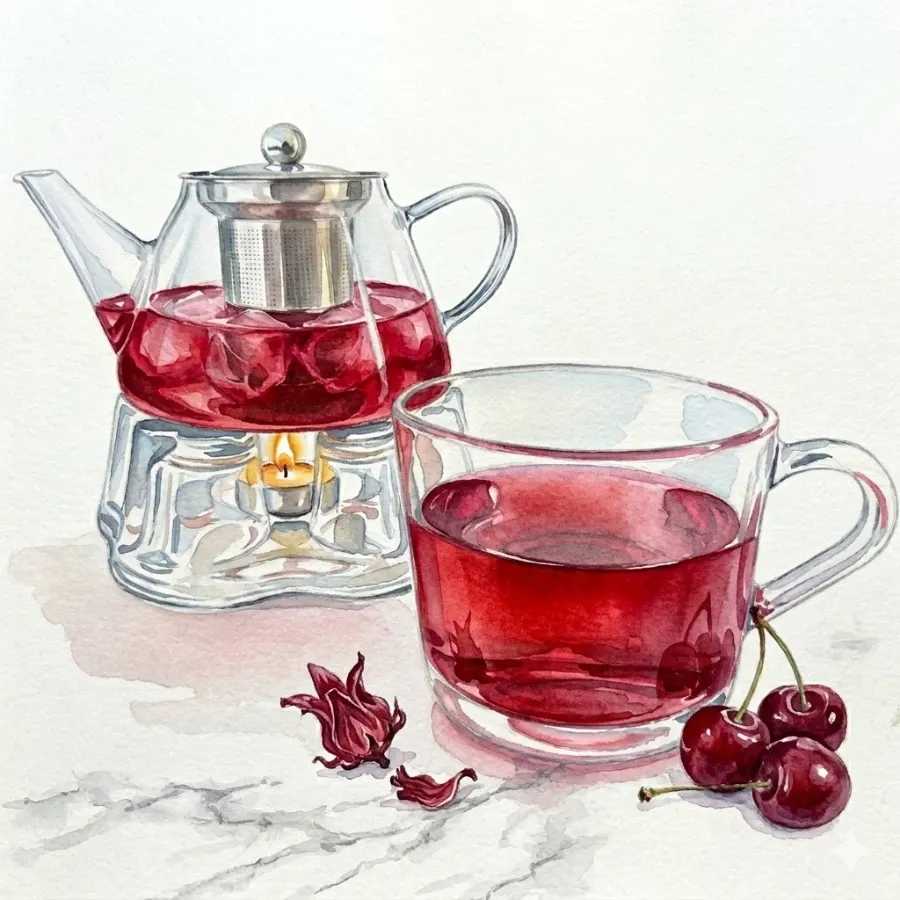 Love Bombing Tea — Oie Café & Cocktail, Antalya