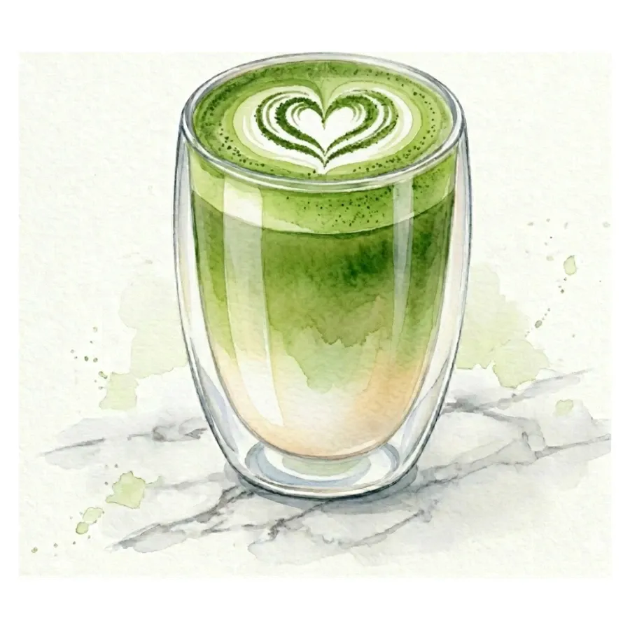 Matcha Latte — Oie Café & Cocktail, Antalya