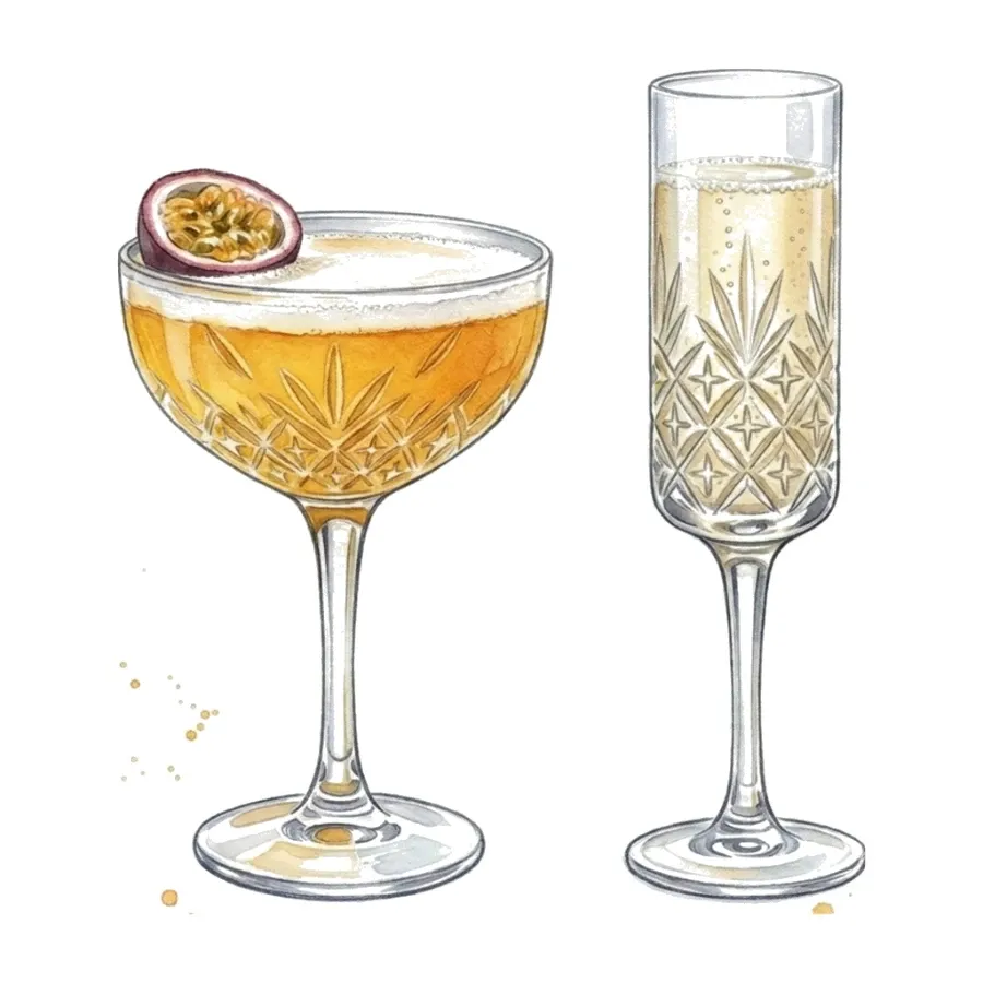 Pornstar Martini — Oie Café & Cocktail, Antalya