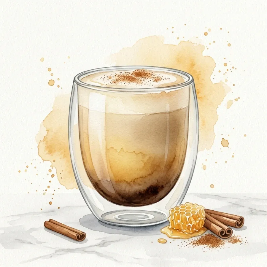Bal Kayla Latte — Oie Café & Cocktail, Antalya