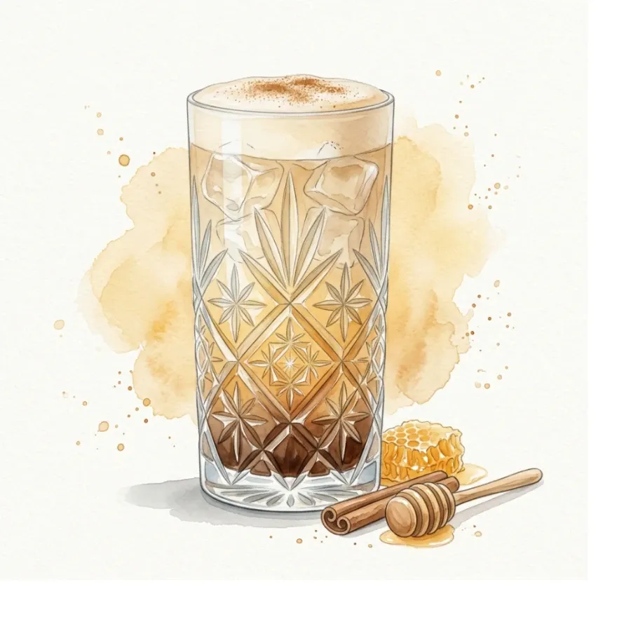Soğuk Bal Kayla Latte — Oie Café & Cocktail, Antalya