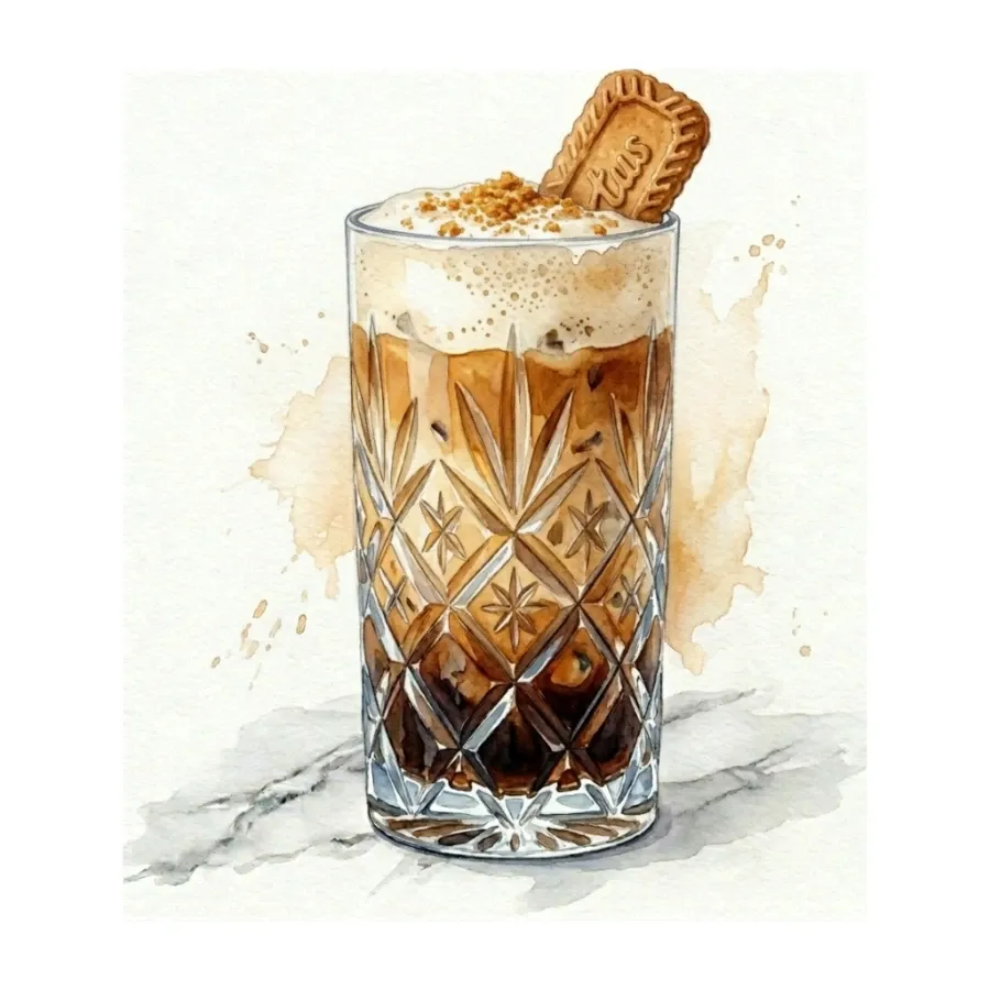 Soğuk Biscoff Latte — Oie Café & Cocktail, Antalya