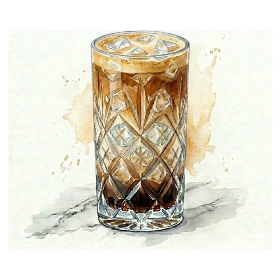 Soğuk Caffé Latte — Oie Café & Cocktail, Antalya