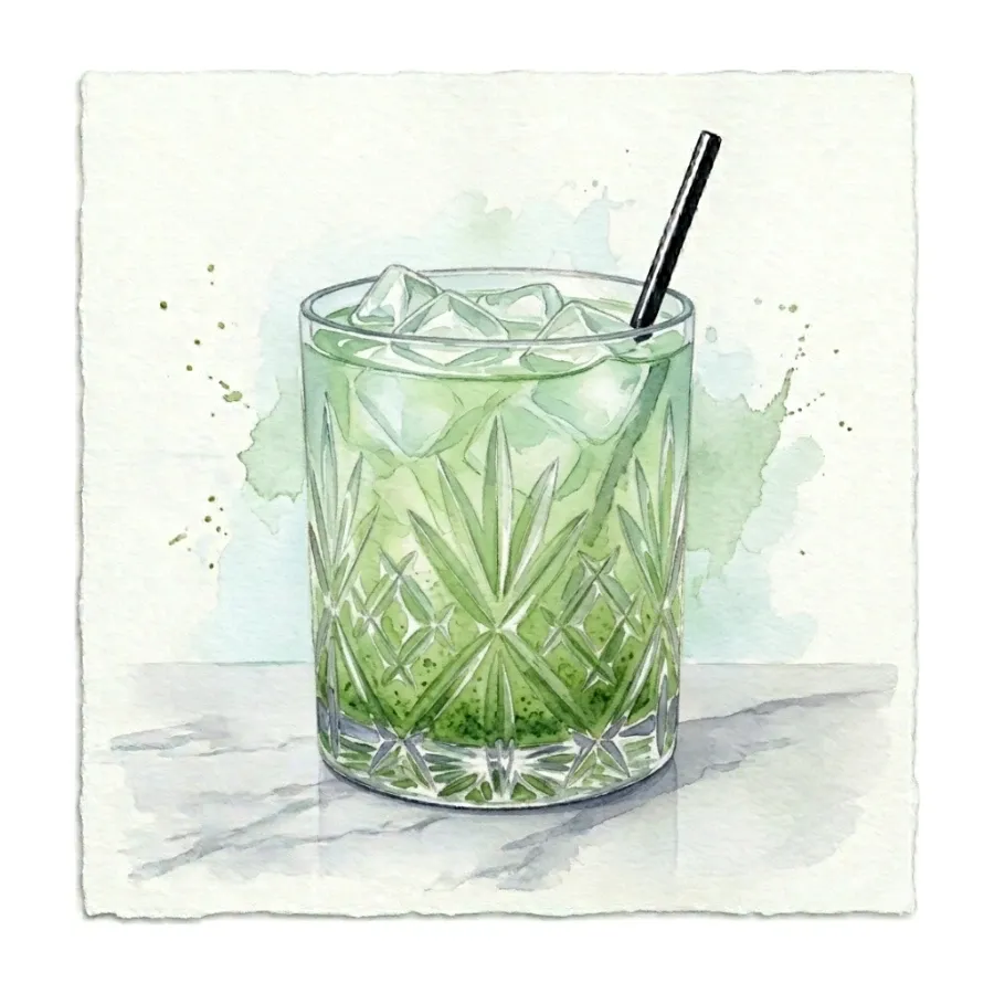 Soğuk Matcha Çayı — Oie Café & Cocktail, Antalya