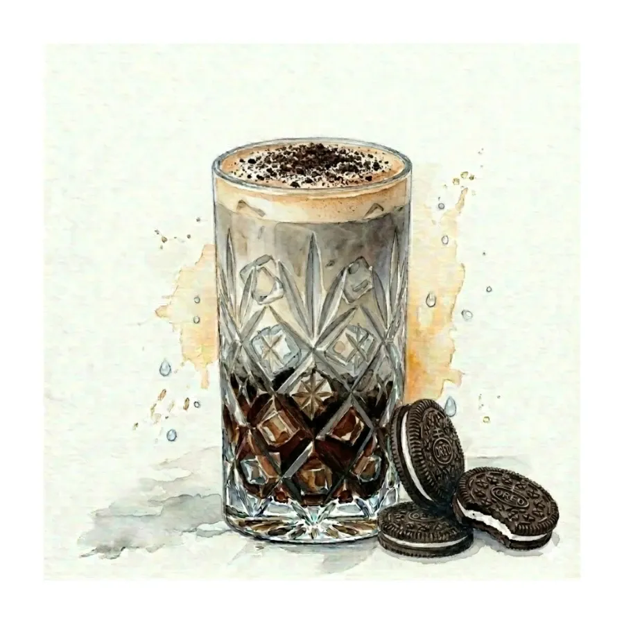 Soğuk Oreo Latte — Oie Café & Cocktail, Antalya