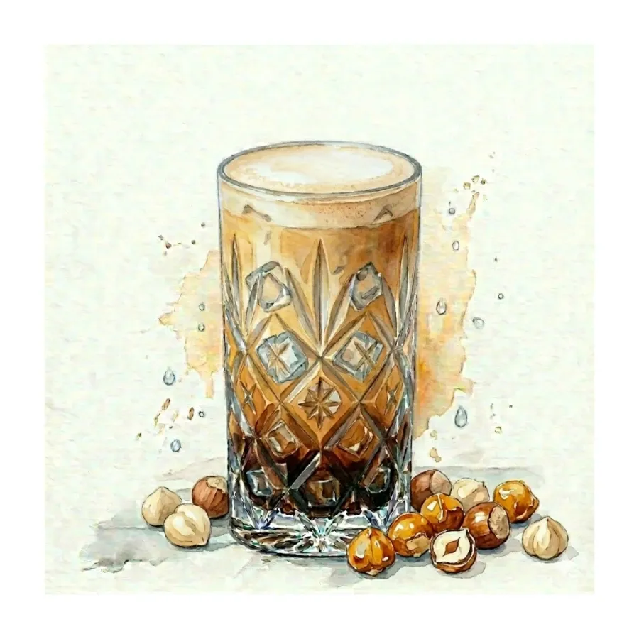 Soğuk Fındık Latte — Oie Café & Cocktail, Antalya