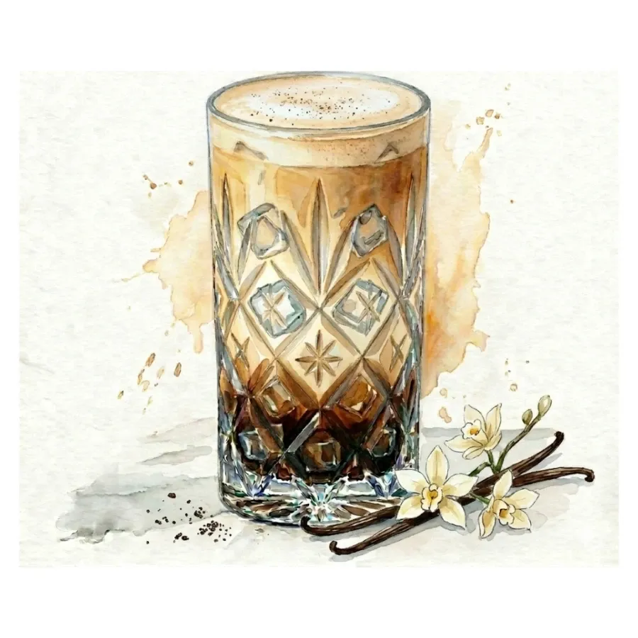 Soğuk Vanilya Latte — Oie Café & Cocktail, Antalya