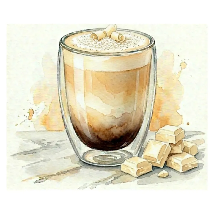 Caffé Beyaz Mocha — Oie Café & Cocktail, Antalya